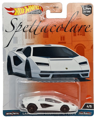 Hot Wheels HKC40 Premium Spettacolare Car Culture Lamborghini Countach LPI 800-4