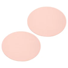 2Pcs Felt Base Shaper, 9.8 Inch Round Bag Bottom Shaper Pad, Pink
