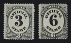 CKStamps: US Stamps Collection Scott#O108 Unused NG Small Thin, #O150 Regum