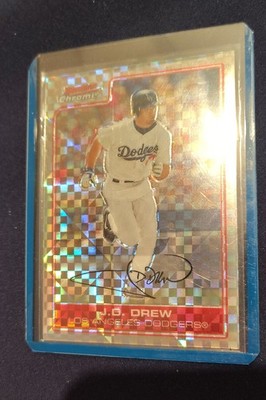 2006 Bowman Chrome - J.D. Drew #119 X-Fractor /250