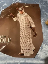 Hauntlook Big Bad Granny Nightgown Wolf Adult Costumes Halloween Dress Up