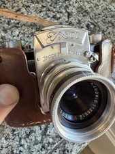 Ihagee Exa Dresden 35mm SLR Film Camera w/ Lens, Case Waist Level Finder