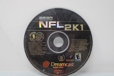 NFL 2K1 (Sega Dreamcast, 2000) Disc Only Tested