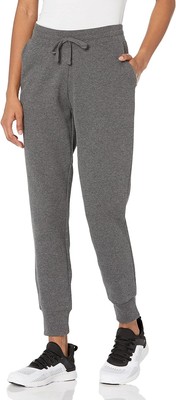 Amazon Essentials Jogginghose M anthrazit melange   Bequeme Sporthose für aktive