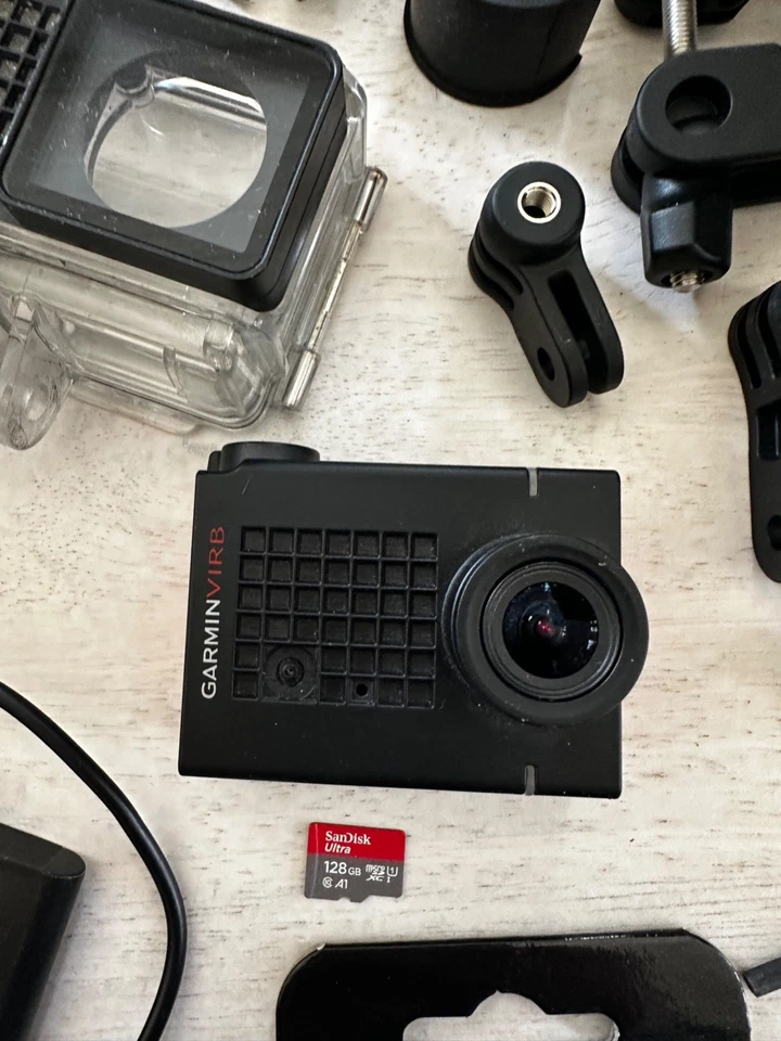 Garmin Virb Ultra 30 Action Camera 4k/30FPS + 3x Battery + Case + Mounting Kit - Image 2 of 4