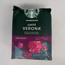 Starbucks Caffe Verona Ground Coffee Dark Roast 28oz BB12/24/25