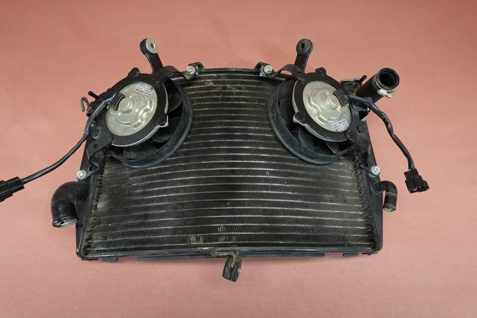 Yamaha Yzf R1 2004-2006 motor radiador enfriador con ventilador Foto 2 de 4