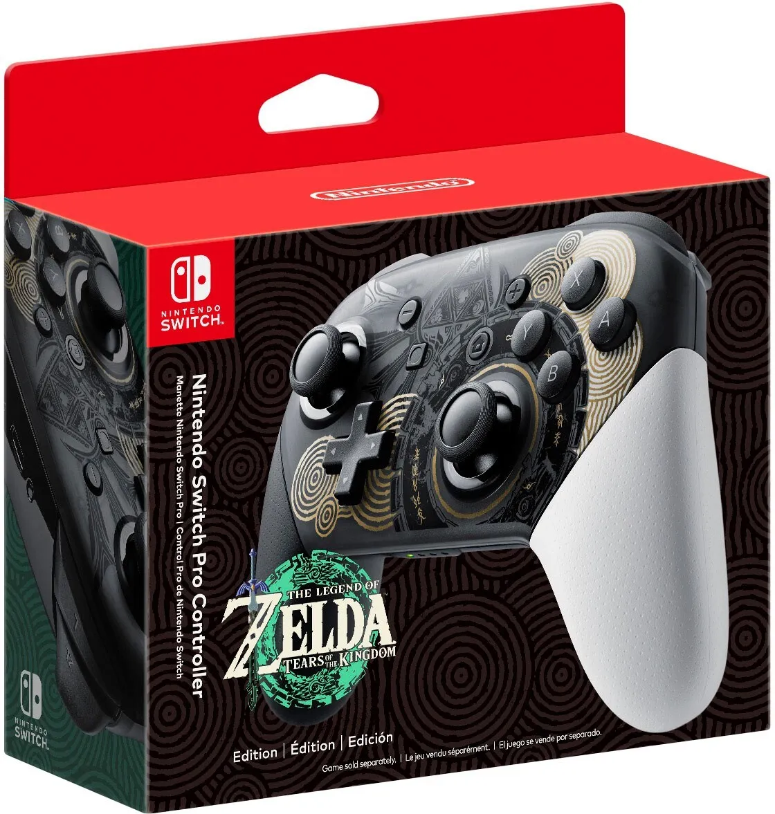 Nintendo Switch Pro Controller - Legend Zelda: Tears of the Kingdom | eBay