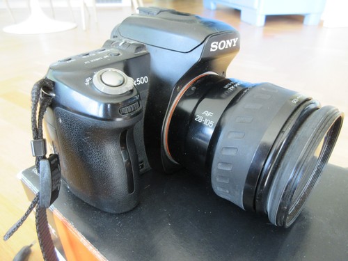 Sony Alpha 500 DSLR-A500 Digitale SLR Kamera in OVP + 2x Objektiv - Bild 8 von 19