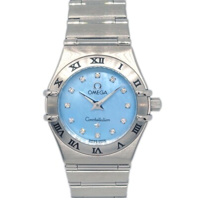 OMEGA Constellation オメガ　腕時計 Omega Constellation Quartz Watch SS Diamond 134038 | eBay