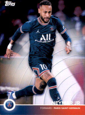 Topps Team Set Paris Saint-Germain 21/22 17 - Neymar Jr - Team Mate