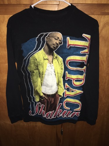 TUPAC SHAKUR 2PAC LONG SLEEVE SHIRT 