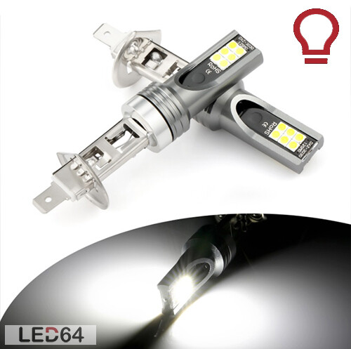 Ampoules LED H1 5630 blanc pour rouler sereinement sous la pluie et la brume