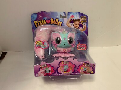  PIXIE BELLES AURORA  Interactive Electronic Pet Lights Sounds Unicorn New