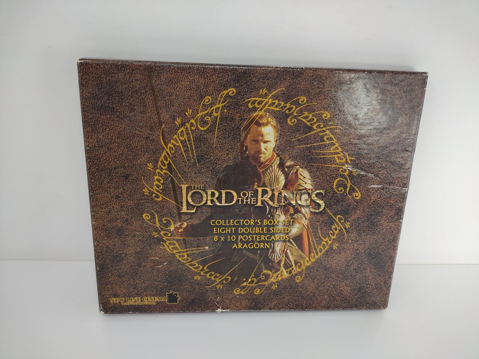 Juego de Caja Coleccionista El Señor de los Anillos (8) 8 X 10 Postales con Sobres Aragorn