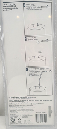 NEW Home-Flex Water Heater Installation Kit For Electric Water Heater Connectors - Picture 7 of 8