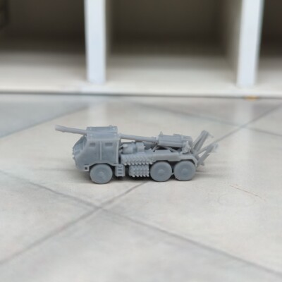 PCL181 truck gun resin 3D printing model 1/700/350 tank tank tank tank
