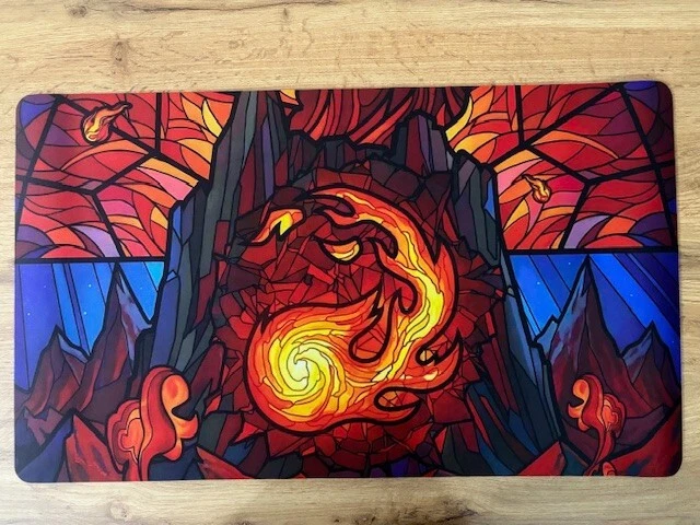 MTG Tappetino Da Gioco 61x35,6 Cm Con Custodia – Gomma Antiscivolo Per Carte TCG - 4