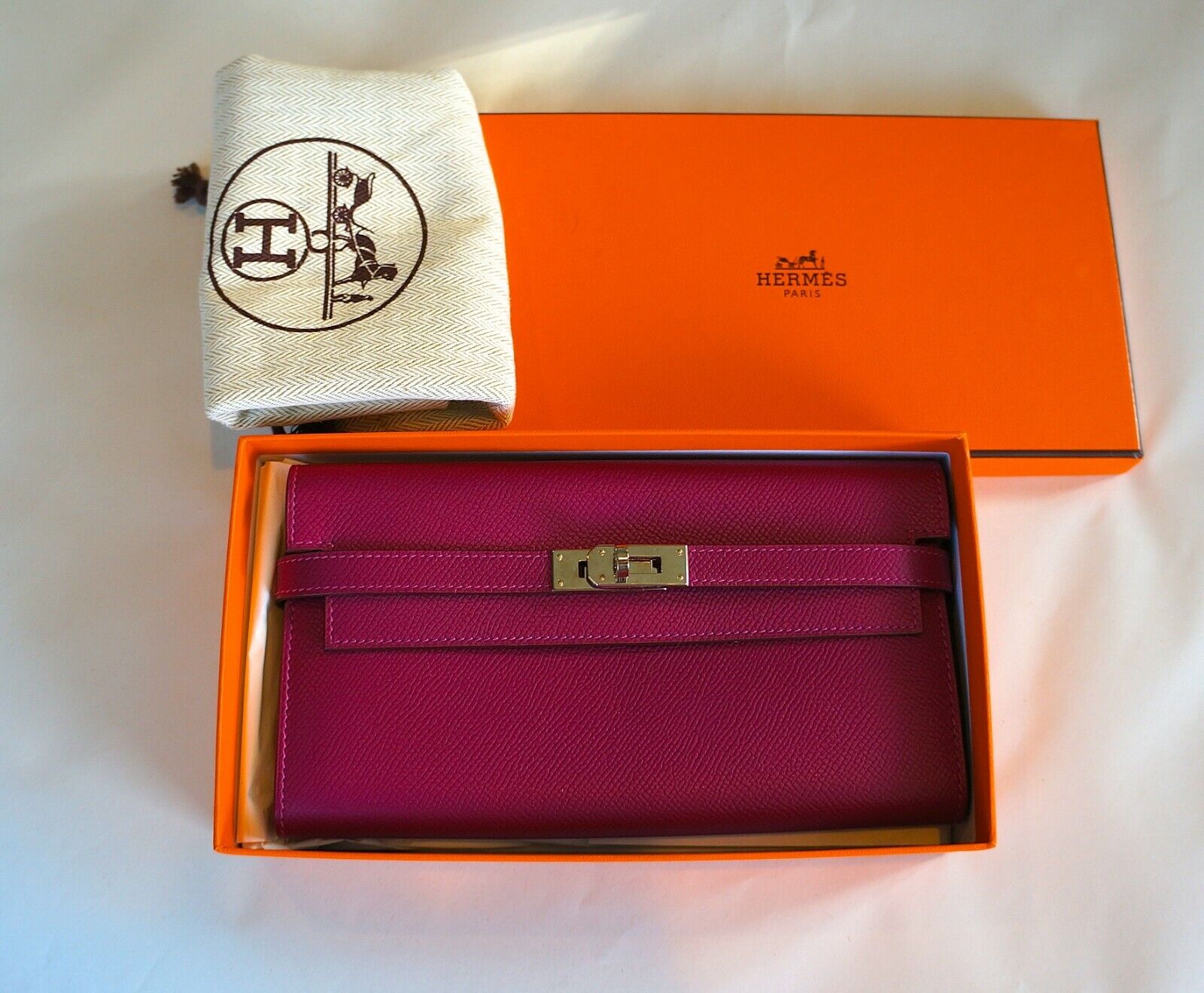 Hermes Silk' In Classique Long Rose Extreme / Rose Mexico Wallet Epsom –  Mightychic