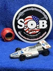 Hot Wheels Redlines 1975 Formula 5000 Indy Car 1:64 White #76 Diecast USEDVGCond