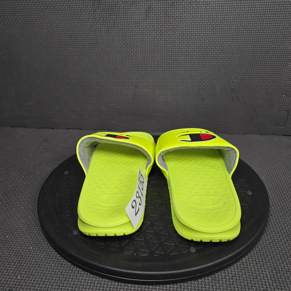 Sandalias Champion Super Slide Duo juveniles talla 5 amarillo neón Foto 4 de 4
