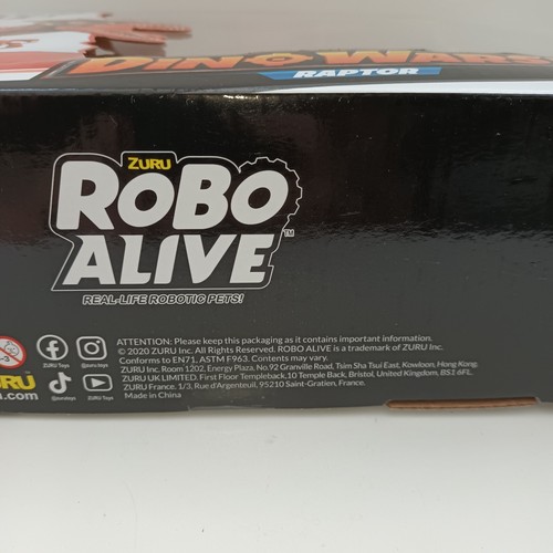 Zuru Robo Alive Dino Wars Raptor Brand New In Box - Picture 7 of 10