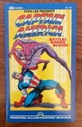 Vintage Marvel Illustrated Books Captain America - 1982 - Unused Store Stock