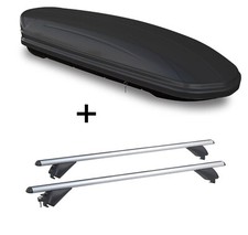 Dachbox MAA460L matt+Alu Dachtr�ger RB003 f�r Bmw Serie 5 Touring F11 5T�r 10-17