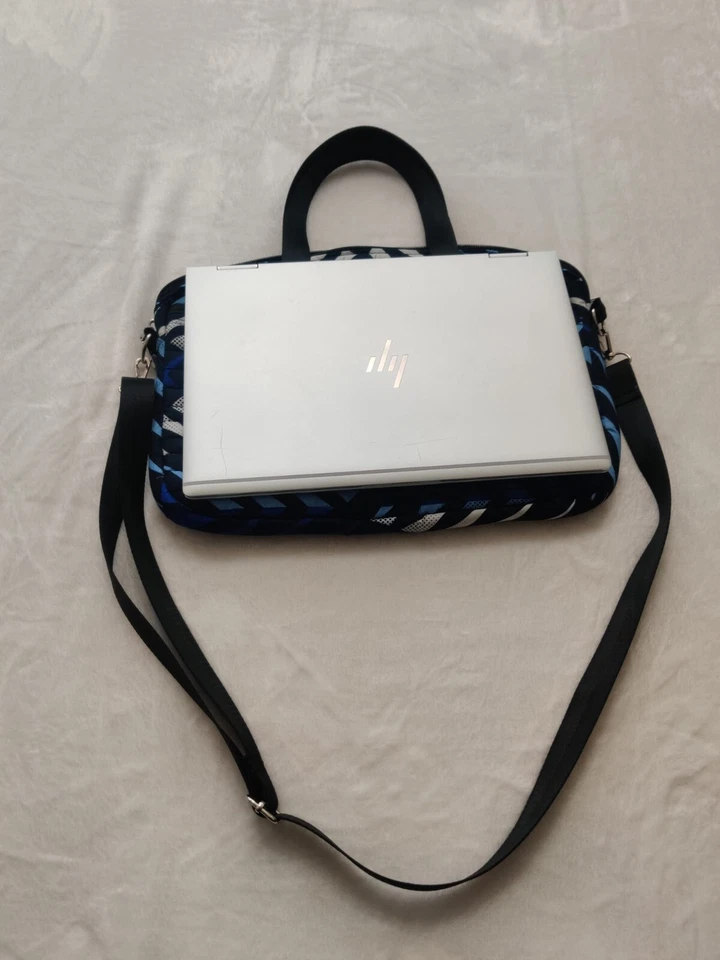 Estuche portafolio con estampado africano para portátil 14 pulgadas Foto 2 de 4