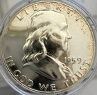 1959 $.50 Franklin Half Dollar Proof