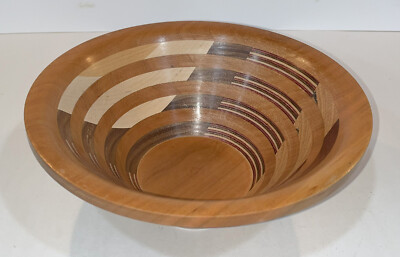 Board Style Segmented Turned Bowl