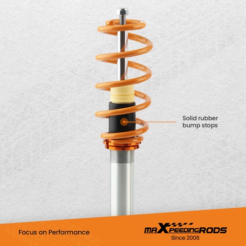 Coilovers For VW Volkswagen Golf MKV,1K1 MKVI,5K1 Hatchback 2.0 TDI VW Jetta - Picture 7 of 12