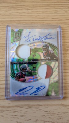 Dameon Pierce/Metchie III Spectra Green Scope Rookie RPA /10 No. DPA-TEX Texans