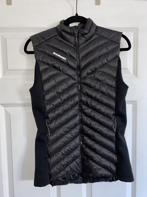 Mammut Albula IN Hybrid Vest Men’s Black Sz XS Insulated
