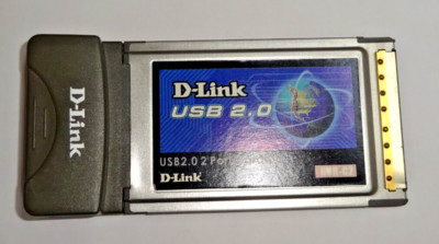 D-Link USB 2.0- 2 Port CARDBUS FOR NOTEBOOK KARTE #WL191