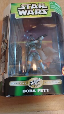 Star Wars Boba Fett 300th Figure Special Edition 2000 Hasbro