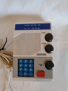 Vintage Spartan Hands-free Kitchen Phone And Radio Am/fm