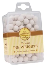Mrs. Anderson's Baking Ceramic Pie Crust Weights, Natural Ceramic Stoneware 