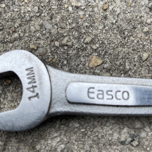 EASCO Tools 12 X 14MM Metric Open End Wrench Forged Alloy 61614 Made In The USA - Picture 7 of 24