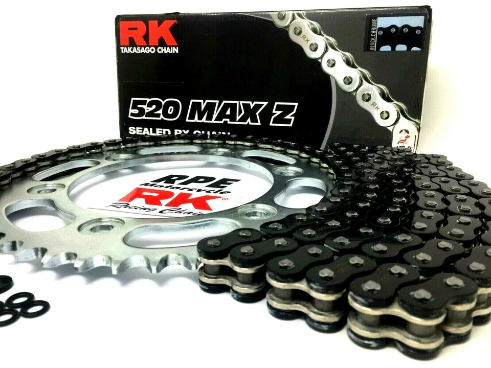 Honda CBR1000rr 2006-07 RK MAX Z 520 RX-Ring PREMIUM Cadena y piñones JT Kit  Foto 3 de 4