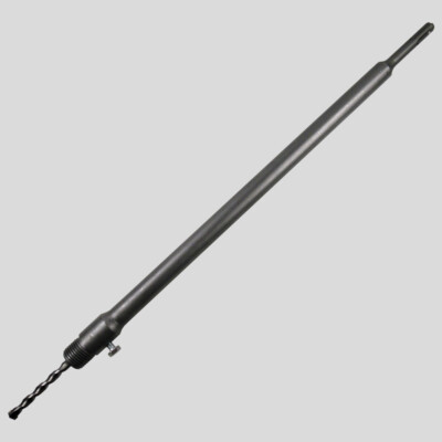 SDS-Plus Adapter 450mm für Bohrkronen M22 mit Zentrierbohrer Verlängerung