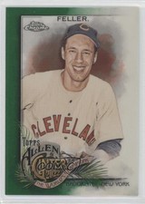 2022 Topps Allen & Ginter Chrome Green Refractor 78/99 Bob Feller #241 HOF 19wd