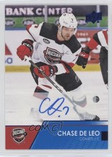 2021-22 Upper Deck AHL Auto Chase De Leo #41 Auto 12g7