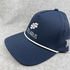TELARUS Branded Bills Performance 545 Blue Mesh Back Strap Back Hat