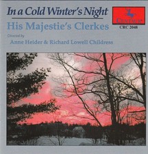 ANDREW SCHULMAN / GEORGE HARRIS In A Cold Winter's Night: Xmas Choral Music (CD)