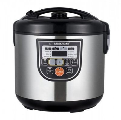 Multicooker Cooking 5 L 860 W Schwarz, Metallic Stainless steel Esp