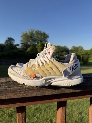 Nike Air Presto 2018 Off-White White Men's Size 8 Virgil Abloh Authentic