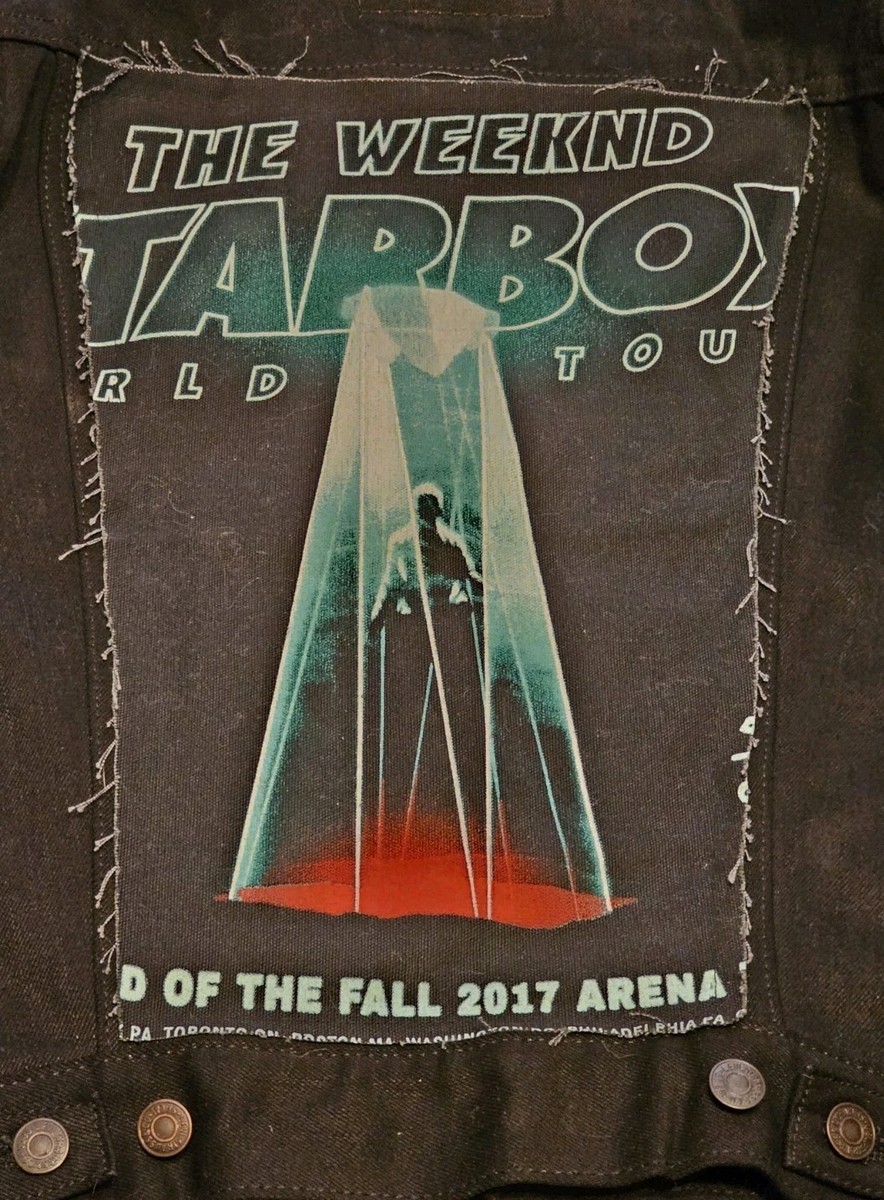The Weeknd XO Starboy Legend Of The Fall Tour Phase 2 LEVI'S DENIM