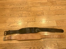 2 Weight Lifting Belts 1-Marked Altus Other Unknown Both Are Medium Size