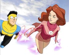 * GILLIAN JACOBS * signed 8x10 photo * INVINCIBLE * COA *